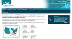 Desktop Screenshot of cauinsure.com